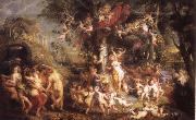 Peter Paul Rubens Feast of Venus oil painting artist